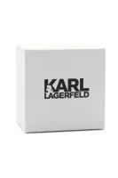 Náušnice k/ikonik pave heart earrings Karl Lagerfeld zlatý