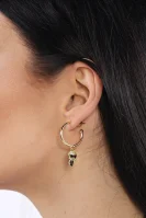 Náušnice k/ikonik pave heart earrings Karl Lagerfeld zlatý