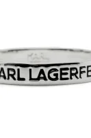 Náramek k/essential logo Karl Lagerfeld stříbrný