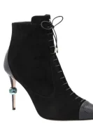Kotníkové boty Elisabetta Franchi černá