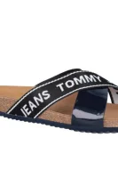 Pantofle Tommy Jeans tmavě modrá