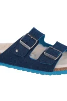 Pantofle Arizona Rivet | narrow fit Birkenstock modrá