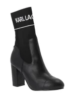 Kotníkové boty voyage II Karl Lagerfeld černá