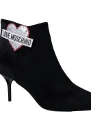Kotníkové boty Love Moschino černá