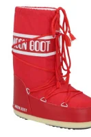 Śniegowce Moon Boot červený