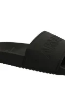 Pantofle Armani Exchange černá