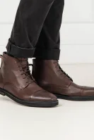 Kůžoné boty alan Strellson bronzově hnědý