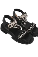 Kůžoné sandály Baldinini černá