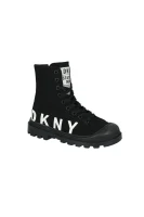 Kotníkové boty DKNY Kids černá