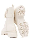Kotníkové boty MADOX s přídavkem kůže Guess krémová