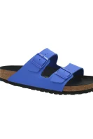 Kůžoné pantofle Arizona BF Birkenstock modrá