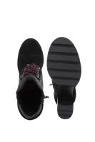 Kotníkové boty Guess černá