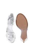 Sandály na úzkém opatku Lexie Michael Kors stříbrný