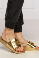 Pantofle ETOILE Casadei zlatý