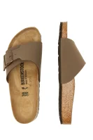 Pantofle Catalina s přídavkem kůže Birkenstock bronzově hnědý