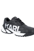 Kůžoné tenisky VOLT Karl Lagerfeld černá