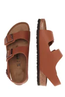 Kůžoné sandály Milano Birkenstock bronzově hnědý