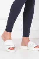 Pantofle Lacoste bílá