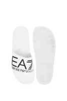 Pantofle EA7 bílá