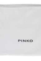 Kůžoná kabelka na rameno LOVE MINI ICON Pinko černá