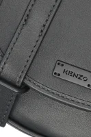 Kůžoná ledvinka / crossbody kabelka Kenzo černá