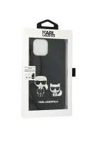 Pouzdro na mobil IPHONE 12 PRO MAX Karl & Choupette Karl Lagerfeld černá