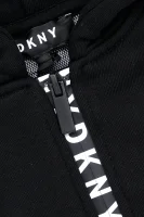 Mikina | Regular Fit DKNY Kids černá