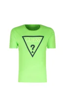 Tričko | Regular Fit Guess limetkově zelený