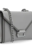 Crossbody kabelka Whitney Michael Kors popelavě šedý
