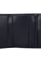 Kůžoný peněženka Canvas Coach tmavě modrá