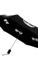 Deštník K/Ikonik Karl Lagerfeld černá