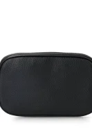 Kůžoná kabelka na rameno SADIE Coach černá