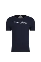 Tričko | Regular Fit Tommy Hilfiger tmavě modrá
