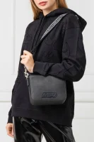 Kůžoná kabelka na rameno HYPER McQ Alexander McQueen černá