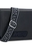 Kůžoná kabelka na rameno HYPER McQ Alexander McQueen černá