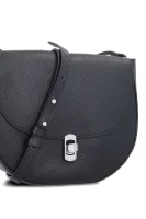 Kůžoná crossbody kabelka/kabelka na rameno ZANIAH Coccinelle černá