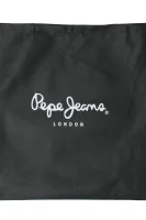 Kůžoná crossbody kabelka FATIMA Pepe Jeans London černá