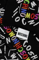 Hedvábná šátek Moschino černá