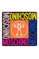 Hedvábná šátek Moschino pestrobarevná