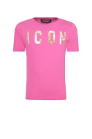 Tričko ICON | Regular Fit Dsquared2 růžová