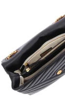 Kůžoná kabelka na rameno KIRA TORY BURCH černá