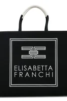 Kabelka shopper Elisabetta Franchi černá