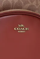 Batoh CARRIE s přídavkem kůže Coach koňakový