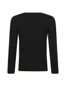Tričko s dlouhým rukávem | Regular Fit Guess černá