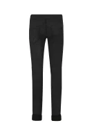 Kalhoty CUTSIE GLITTER | Legging fit | high waist Pepe Jeans London grafitově šedá
