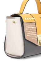 Kufříková kabelka z vyměnitelnými uchy Marella žlutý