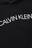 Mikina | Cropped Fit CALVIN KLEIN JEANS černá