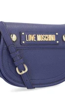 Crossbody kabelka + šátek Love Moschino tmavě modrá