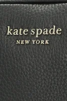 Kůžoná crossbody kabelka Kate Spade černá