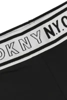Legíny | Slim Fit DKNY Kids černá